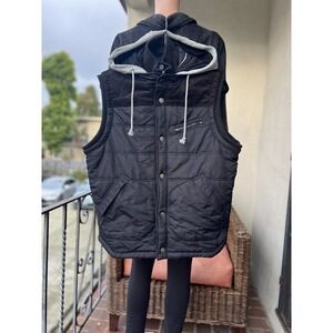American Rag Men’s Puffer Vest Removable Hood M